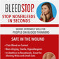 BleedStop™ First Aid Powder Strip for Blood Clotting, Trauma Kit, Blood Thinner Patients, Camping Safety, and Survival Equipment for Moderate to Severe Bleeding Wounds or Nosebleeds - 18g (Pack of 4)