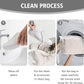 HEAVYWOOD Shoes Bag for Washing Machine Reusable Shoe Cleaning Washing Machine Bag Sturdy Anti-Rust Zipper 15.7’’*7.8’’ Shoe Laundry Bag for Washer and Dryer for Sneakers, Trainers (Beige, 2Packs)