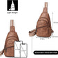 Sling Bag Crossbody Bags for Women Small Cross Body Bag Fanny Packs Chest Sling Purse for Daily Travel Leisure Sport