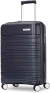 Samsonite Elevation Plus - Carry-On Hardside Luggage - Scratch Resistant Polypropylene Shell, RightHeight™ Adjustable Handle, Integrated AirTag Holder, TSA Lock, WetPak™ Compartment - Midnight Blue
