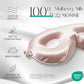 ZIMASILK Adjustable 22 Momme 100% Mulberry Silk Sleep Mask, Upgraded 3D Contoured Cup Eye Mask for Sleeping, Super Soft & Breathable Blindfold, Blackout for Deep Sleeping (Pink)