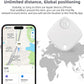 Bluetooth Tracker Keys Finder and Item Locator (iOS Only); Up to 200 ft Find Nearby, Phone Finder, Replaceable Battery, Suitable to Track Keys/Backpacks/Luggage/Suitcases. 1-Pack