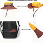 Womens Summer Sun Hat Beach Hat Wide Brim Outdoor UV Protection Hat Foldable Cool Mesh Ponytail Bucket Hat