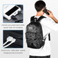 Backpack Bag With TSA Lock & Key-Smell Proof-Water Resistant Laptop Daypack Travel bags for Men & Women Travel (Camouflage Black)
