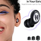 Ear Plugs for Sleeping Noise Cancelling 50dB Concert Earplugs for Noise Reduction Reusable Soft Silicone Ear Plugs for Snoring Shooting Motorcycle Airplanes Musicians with 7 Eartips Case Black