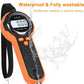 Fuzion Fish Scale, Professional Fishing Scale - 110lb Capacity, Waterproof, Night Light, Memory & Tape Measure | Portable Fish Weigh Kit w/Lip Gripper, Batteries & Pouch