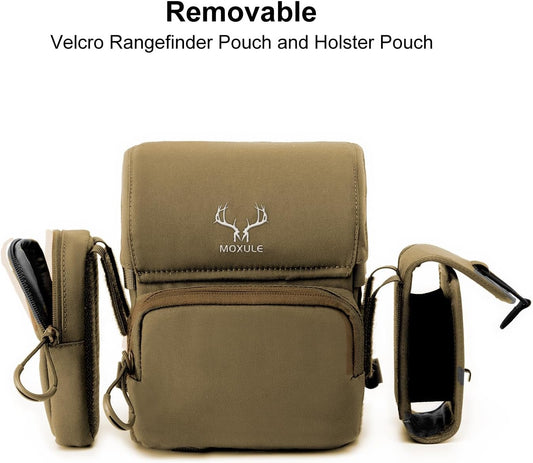 Binocular Harness Chest Pack: Bino Case with Rangefinder Pocket