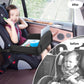 COOLBEBE Kids Travel Tray for Toddler Car Seat, Travel Tray for Airplane, Toddler Car Seat Lap Tray, Carseat Table Tray for Kids Travel Activities (Black -2PCS)