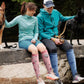 Bamboo Viscose Compression Socks for Women Men 2 Pairs 15-20mmHg Knee High Compression Socks Travel Nurse