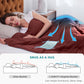 L'AGRATY Weighted Blanket - 60"x80" 15lbs Cooling Breathable Heavy Blanket Microfiber Material with Glass Beads for Adult All-Season Summer Fall Winter Soft Thick Comfort