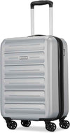 American Tourister Westridge Hardside Luggage Set with Spinner Wheels, Silver, Carry-On