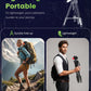 74"-Camera-Tripod, Porfessional Aluminum Heavy Duty Tripod Stand for Mirrorless Camera/DSLR/Cell Phone/Camcorder, with Holder and Travel Bag