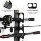 KastKing SafeGuard Fishing Rod Holder for Garage, Wall or Ceiling Mounted Fishing Rod Rack Storage Organizer, Fishing Pole Holder Holds 6 Rods or Combos in Less Than 18 Inches