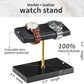 LYS&LYX Watch stand watch display stand watch holder watch Handcrafted watch holder (2--black/glod/croco)
