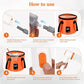 Portable Camping Shower Kit, Rechargeable Pump with Carbon Water Purification, Digital Display, Soft LED Light, Folding Bucket for Outdoor Camping Hiking Pet Bath Car Wash