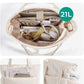 BAGSMART Tote Bag for Women, Lightweight Puffy Tote Bag with Compartments Shoulder Bag Handbag for Travel, Work, Gym,