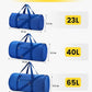 Vorspack Duffel Bag 20-24-28 Inches Foldable Gym Bag for Men Women Duffle Bag Lightweight with Inner Pocket for Travel Sports - Roamly