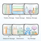 BAGSMART Clear Toiletry Bag, 2 Packs TSA Approved Water resistant Quart Size Travel Organizer, Airport Airline Travel Essential Carry On Makeup Cosmetic Bags for Women, Black