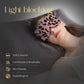 ZIMASILK Adjustable 100% 22 Momme Mulberry Silk Sleep Mask for Sleeping, Filled with Premium Mulberry Silk, Softest & Breathable Eye Sleeping Mask (Leopard - Black Pink)