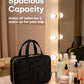 HOTOR Hanging Toiletry Bag - Spacious Travel Toiletry Bag for Women & Men, Multi-Pocket Makeup Organizer, Travel & Cruise Essentials for Business Trip, Gym, Black, 11.0" x 8.7" x 3.9"