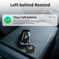 Air Tracker Tags-2 Pack, 5.3 Bluetooth Tracker Work, 100dB Sound, Smart Tag with Keychain/Lanyard, Item Finder for Luggage/Key/Suitcase, Replaceable Battery, Black.White，with Apple Find My (iOS Only)