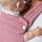 Mabē Monarch Ergonomic Baby Carrier – Premium Cotton Soft Structured Newborn to Toddler Carrier with Hip-Healthy Design, 3 Carry Positions (7-35lbs), Lightweight & Breathable,(Mauve Wings)
