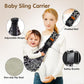 Baby Sling Carrier,Toddler Carrier, 2025 New Baby Sling,Portable and Lightweight Sling,Non-Slip Hip Seat Carrying 10-30lbs(Heart)