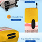 Slohif Luggage Cover for Suitcase Tsa Approved Protector - Luggage Sleeve Large Suit Case Cover Travel Stretch Baggage Case Protective Washable Fit 18-20 Inch Patchwork XS