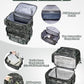 MATEIN Fishing Backpack with 4 Tackle Boxes, Fishing Bag with Rod Holder & Safety Compass & Cooler, Gifts for Fishermen