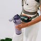 ZULU Powerfill Pro 32oz Stainless Steel Water Bottle with Quick Fill Lid, Triple Walled Vacuum Insulated Metal, Leak Proof Locking Lid, Sip and Chug, Reusable BPA Free, Amethyst - Roamly