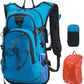 Hydration Backpack Pack with 2L Water Bladder 18L Hiking Backpack Women Men Lightweight Hydropack Insulated Daypack for Biking, Running, Festival - Roamly