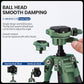 Fotopro Carbon Fiber Tripod 51 Inch 360 Degree Ball Head Quick Release Plate Lightweight Camera Tripod for Travel Tripod Folded Height Only 13.9",Max Loads up to 17.6lbs,Green
