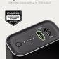 Mophie Powerstation 10,000mAh Power Bank (Gen 3) – Ultra-Fast USB-C PD, 30W Output, Charges 2 Devices, Up to 2 Phone Charges, LED Indicator, Compact & Portable, Premium Anodized Aluminum Body, Black - Roamly