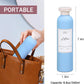 Travel Shampoo Bottle, Empty Plastic Squeeze Bottles 8.8oz with Flip Cap, Lotion Container for Toiletries Travel Size Shampoo and Conditioner