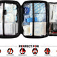 SHBC Waterproof First Aid Kit (228pcs) with All Basic or Advanced Supplies You Need. Suitable for Emergencies at Home or Outside, Travel, Home, Camping, Black