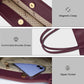 KKXIU Tote Bag for Women Vegan Leather Shoulder Purse Large Capacity Travel Bag