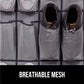 GORILLA GRIP Over the Door Shoe Organizer, 2 Pack, 24 Breathable Mesh Pockets, Space Saving Hanging Storage Holder, Closet Rack Hanger Holds Up to 40 lbs, Hangs on Closets, Shoes, Accessories, Gray
