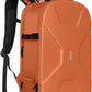 MOSISO Camera Backpack, DSLR/SLR/Mirrorless Photography Camera Bag 15-16 inch Waterproof Hardshell Case with Tripod Holder&Laptop Compartment Compatible with Canon/Nikon/Sony, Orange