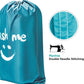 HOMEST 2 Pack XL Wash Me Travel Laundry Bag, Dirty Clothes Organizer, Large Enough to Hold 4 Loads of Laundry, Easy Fit a Laundry Hamper or Basket