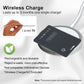 [Apple MFi Certified] LBPRT Air-Tag Card Rechargeable Wallet Tracker Thin 1.6mm 2 Pack, Smart Locator Work with Apple Find My (iOS Only, Android not Supported), Item Finder for Luggage Suitcase Bags.