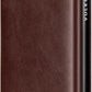 VULKIT Pop up Card Wallet Minimalist Cash Wallets RFID Blocking Leather Smart Credit Card Holder with ID window for Men(Espresso)