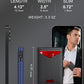Wallet for Men RFID Wallet with Money Clip, Slim Pop Up Card Holder for 10-12 Cards, Minimalist Smart Credit Card Case with ID Window, Bifold Metal Wallet for Front Pocket, Gifts for Men