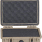 MEIJIA IP67 waterproof hard compact case,Customizable Fit Foam,8.12”x6.56”x 3.56”,Fit Use of Drones, Cameras,Equipments,lens (Desert Tan)