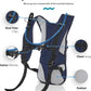 Water Buffalo Hydration Backpack - Lightweight Hydration Pack with 2L Water Bladder - Water Backpack for Hiking, Running, Biking, and Raves - Road Runner 12L Hydropack Backpack
