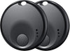 Premium Tracker Tag - Smart Bluetooth Tracker, Works with Apple Find My APP (iOS Only, Not for Android), Smart Tag Keys Finder & Item Locator for Keys, Luggage, Pets & Wallet (2 Pack Black)