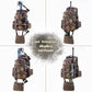 BLISSWILL Large Hunting Backpack with padded weapon for Bow Rifle Hunting Gear Accessories 40L(New leaf camouflage)