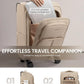 LOVEVOOK Carry On Luggage 22x14x9 Airline Approved, 22 Inch Softside Suitcases with Spinner Wheels, Lightweight Carry-on Suitcase with TSA Lock for Women Men, Large Luggage for Travel Business Trip