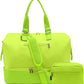 Weekender Bags for Women, Large Travel Duffel Bag with Shoes Compartment, Carry On Overnight Tote Bags with Toiletry Bags, Hospital Bags for Labor and Delivery - Roamly