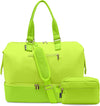 Weekender Bags for Women, Large Travel Duffel Bag with Shoes Compartment, Carry On Overnight Tote Bags with Toiletry Bags, Hospital Bags for Labor and Delivery - Roamly