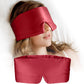 Silk Sleep Mask for Women and Men, Side Sleeper, 22 Momme Pure Mulberry Silk Total Blackout 100% Mulberry Eye Mask with Adjustable Headband Full Size, Eye Masks for Sleeping and Travel